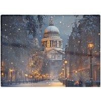 Warren Reed - Designer Winter'S Embrace At St. Paul'S Chopping Board