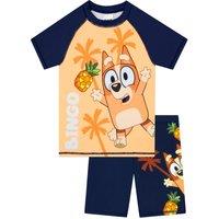 Bluey Boy's Bingo Swim Set in Orange | Size: 3-4 Years
