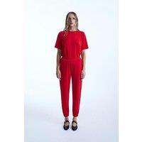 Jersey Red Trousers