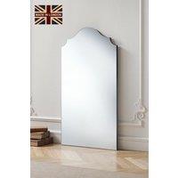 Curved Precious Black Arched Full Length Mirror