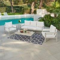 Home Detail Valetta Aluminium Conversation Set in Grey