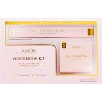 House of Amor QuickBrow Kit Brow Balm & Pencil Duo - Dark Brown in Chocolate