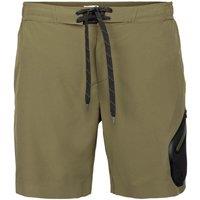 Panos Emporio Men's Tech Boardshorts in Olive | Size: Large
