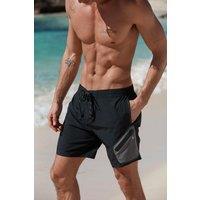 Panos Emporio Men's Tech Boardshorts in Black | Size: XL