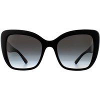 Dolce & Gabbana Women's Cat Eye Black Grey Gradient Sunglasses