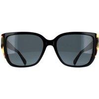 Michael Kors Women's Rectangle Bi Layer Black Amber Tortoise Dark Grey MK2199 Acadia