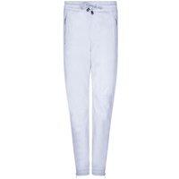 Infinity Leather Women's Leather Nappa Trousers Joggers in White | Size: 2XL