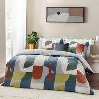 HOEM Siresa Geometric Duvet Cover Set | Size: Super King