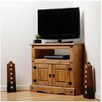Seconique Corona Corner TV Cabinet in Natural