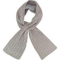 Heat Holders Women's Luxury Fleece Winter Scarf Thermal Scarf for Cold Weather in Grey