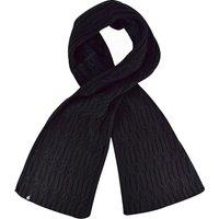 Heat Holders Women's Luxury Fleece Winter Scarf Thermal Scarf for Cold Weather in Black