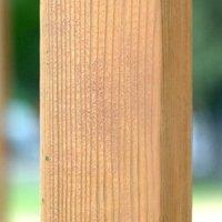 Primrose Square Fence Post Planed & Chamfered Pressure Treated 180cm x 70mm in None