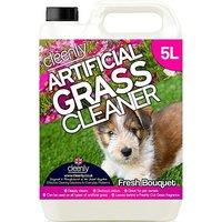 cleenly Artificial Grass Cleaner for Dogs Floral 5L in Clear