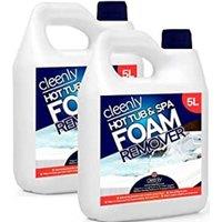 cleenly Hot Tub & Spa Foam Remover for Defoaming 10L in Clear