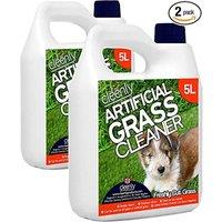 cleenly Artificial Grass Cleaner for Dogs Fresh Cut Grass 10L in Clear