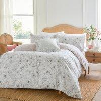 Wylder Bella Reversible Floral Duvet Cover Set in Natural | Size: Single