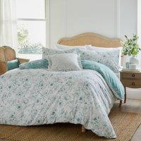 Wylder Bella Reversible Floral Duvet Cover Set in Blue | Size: Single