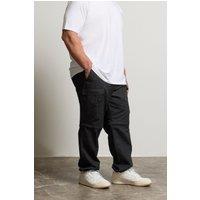 BadRhino Men's Zip Off-Trekking Trousers in Black | Size: 40