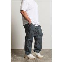 BadRhino Men's Zip Off-Trekking Trousers in Grey | Size: 42