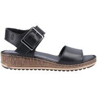 Hush Puppies Women's Ellie Sandal in Black | Size: 4
