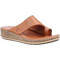 Hush Puppies Women's Elissa Toepost Sandal in Tan | Size: 3