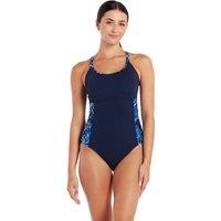 Zoggs Women's Sapphire Multiway One Piece Swimsuit in Blue | Size: 8
