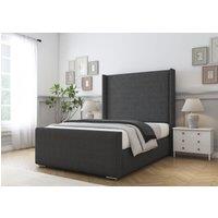 Comfort Beds Madrid Bed Frame in Charcoal | Size: Single