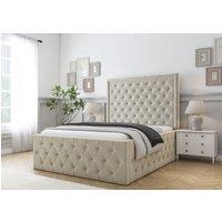 Comfort Beds Winchester Bed Frame in Cream | Size: Super King