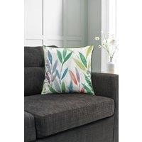 The Lyndon Company Bamboo Leaves Filled 50cm x 50cm Square Cushion | Size: 50 cm x 50 cm