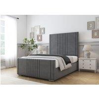 Comfort Beds Royal Bed Frame in Grey | Size: Small Double