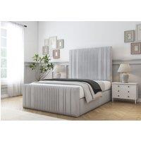 Comfort Beds The Foxy Bed Frame in Silver | Size: Small Double