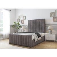 Comfort Beds The Foxy Bed Frame in Light Grey | Size: Small Double