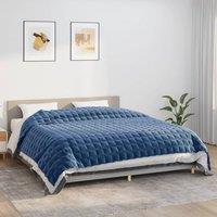 Berkfield Home Weighted Blanket Blue 235x290 cm 11 kg Fabric