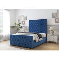 Comfort Beds Florida Bed Frame in Navy | Size: Single