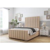 Comfort Beds Sara Bed Frame in Stone | Size: Small Double