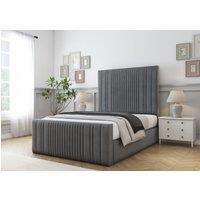 Comfort Beds The Foxy Bed Frame in Grey | Size: Small Double