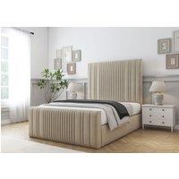 Comfort Beds The Foxy Bed Frame in Light Beige | Size: King