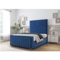 Comfort Beds Arizona Bed Frame in Navy | Size: Single