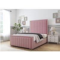 Comfort Beds Arizona Bed Frame in Pink | Size: Super King