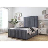 Comfort Beds The Foxy Bed Frame in Charcoal | Size: Double