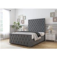 Comfort Beds Florida Bed Frame in Grey | Size: Super King