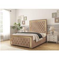 Sofia Gold Bed Frame