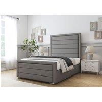 Comfort Beds Anna Bed Frame in Light Grey | Size: Single