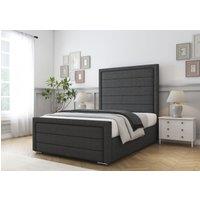 Comfort Beds Anna Bed Frame in Charcoal | Size: Single