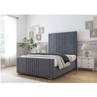 Comfort Beds Royal Bed Frame in Charcoal | Size: Super King