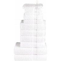 Berkfield Home 12 Piece Premium Towel Set SOLUND White 600 gsm