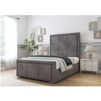 Comfort Beds Savoy Bed Frame in Light Grey | Size: Single
