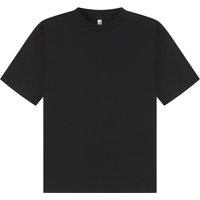 Casual Classics Men's Combed Ringspun Cotton Boxy Oversized T-Shirt in Black | Size: 3XL