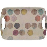 Creative Tops Retro Spots Large Handled Tray, 47x33cm | Size: 47x33 cm