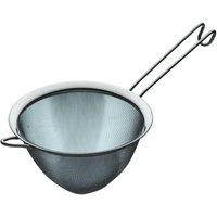 KitchenCraft Stainless Steel 18cm Fine Mesh Conical Sieve in Metallics